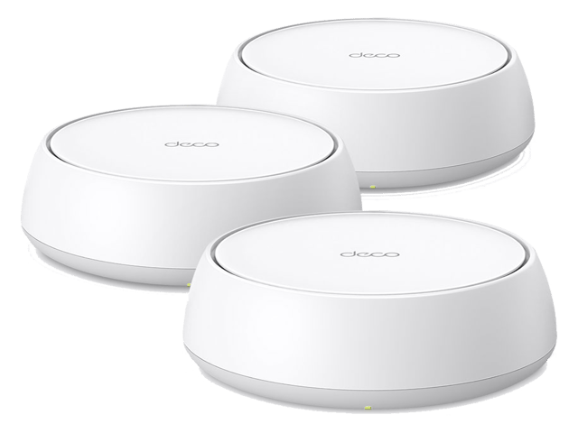 TP-Link Deco BE25 (3-Pack) BE3600 Whole Home Mesh WiFi 7 System