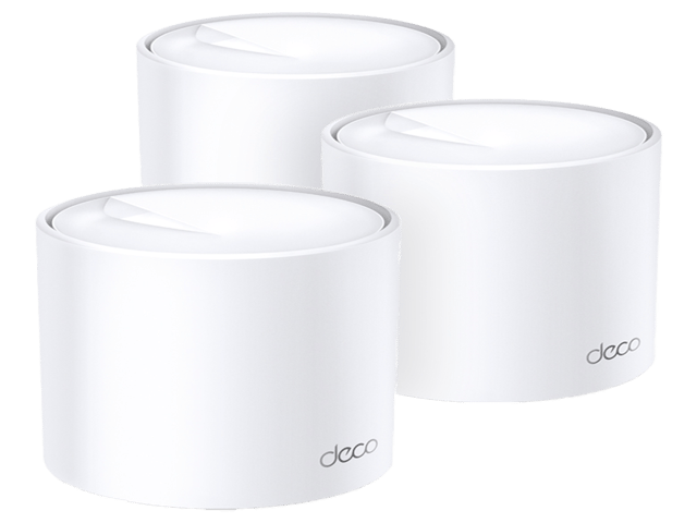 TP-Link Deco X20 (3-Pack) AX1800 Whole Home Mesh Wi-Fi 6 System