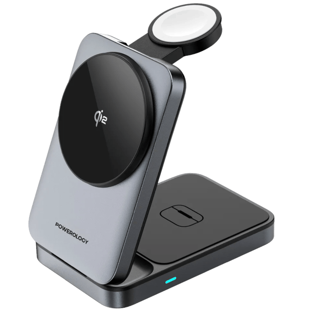 Powerology Qi2 Fast Charging Multi-Device Hub