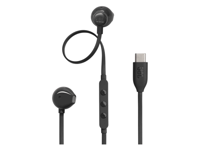 JBL Tune 305C Type C In-Ear Headphones Hi-Res Audio & Tangle-Free