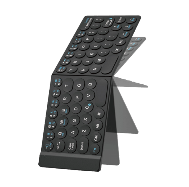WiWU Fold Mini Wireless Keyboard English & Arabic with Free Stand
