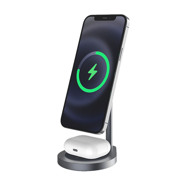 WiWU X25 Power Air 2 in 1 Wireless Charger Fast Charging Stand