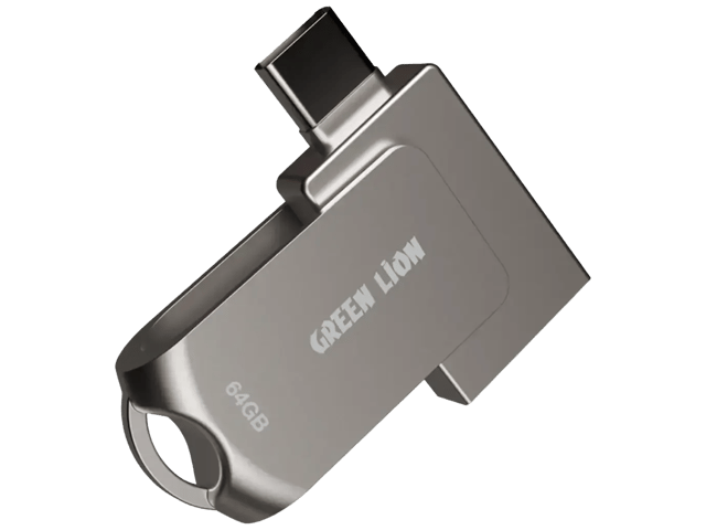 Green Lion 2 in 1 OTG USB-C Flash Drive USB 3.0