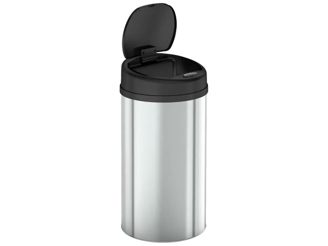 Green Lion Smart Trash Bin with 15L Capacity & Stainless Steel Material