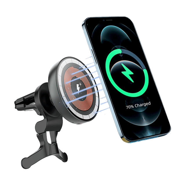 WiWU CH309 Transparent Magnetic Wireless Car Charger